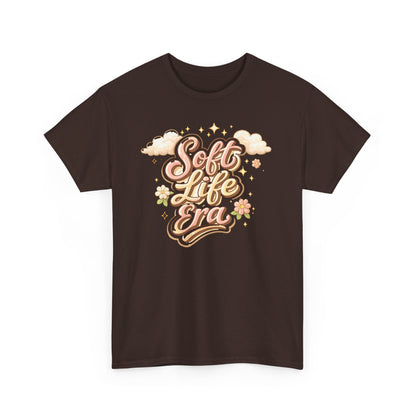 Soft Life Era Graphic Tee | Aesthetic Soft Girl Vintage Self Care Shirt