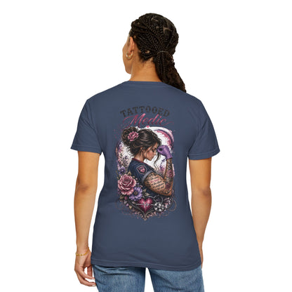 Tattooed Medic T-Shirt — "She Wears Her Heart on Her Sleeve"