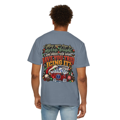 Have You Tried Icing It? Christmas EMS Shirt | Funny Paramedic Holiday T-Shirt & Sweatshirt | Adult Medical Humor Gift