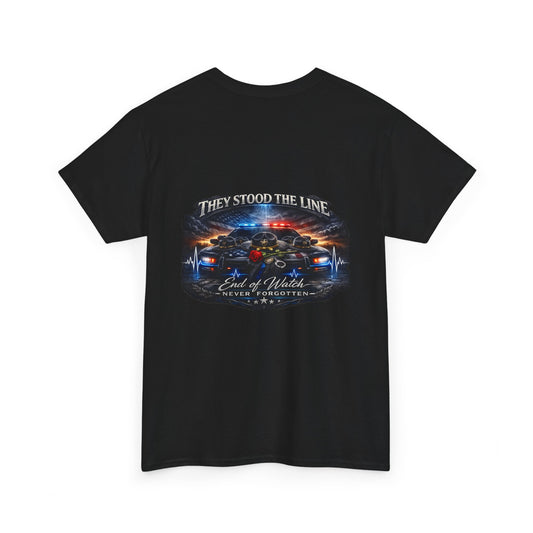 North Carolina State Trooper Memorial T-Shirt — Badge Tribute
