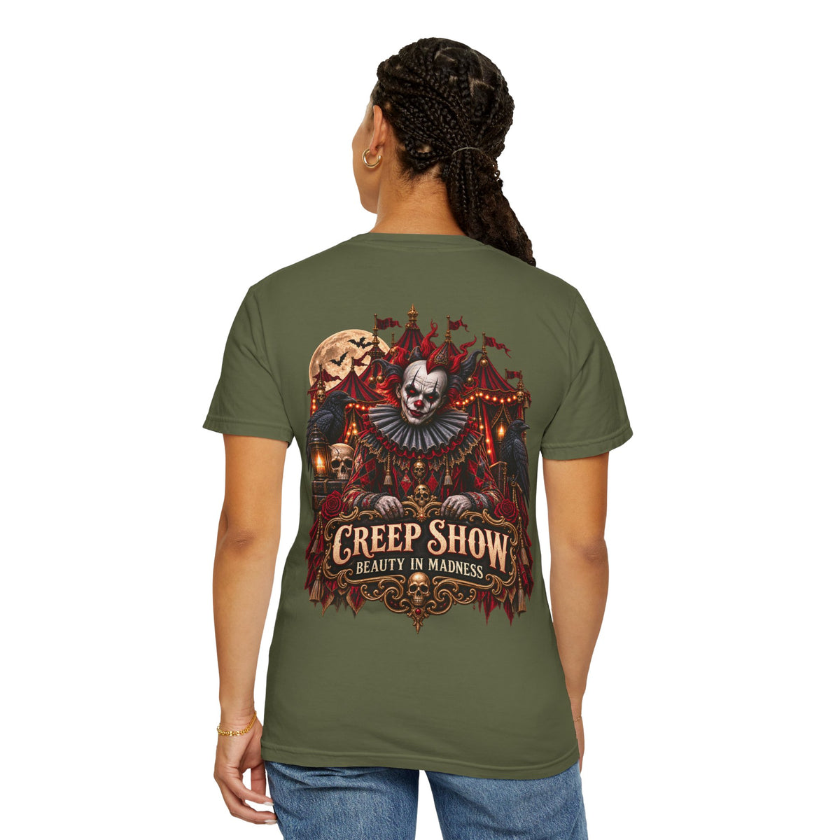 Creep Show: Beauty in Madness | Paranormal Cirque Gothic Halloween Shirt