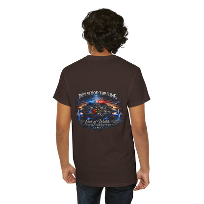North Carolina State Trooper Memorial T-Shirt — Badge Tribute