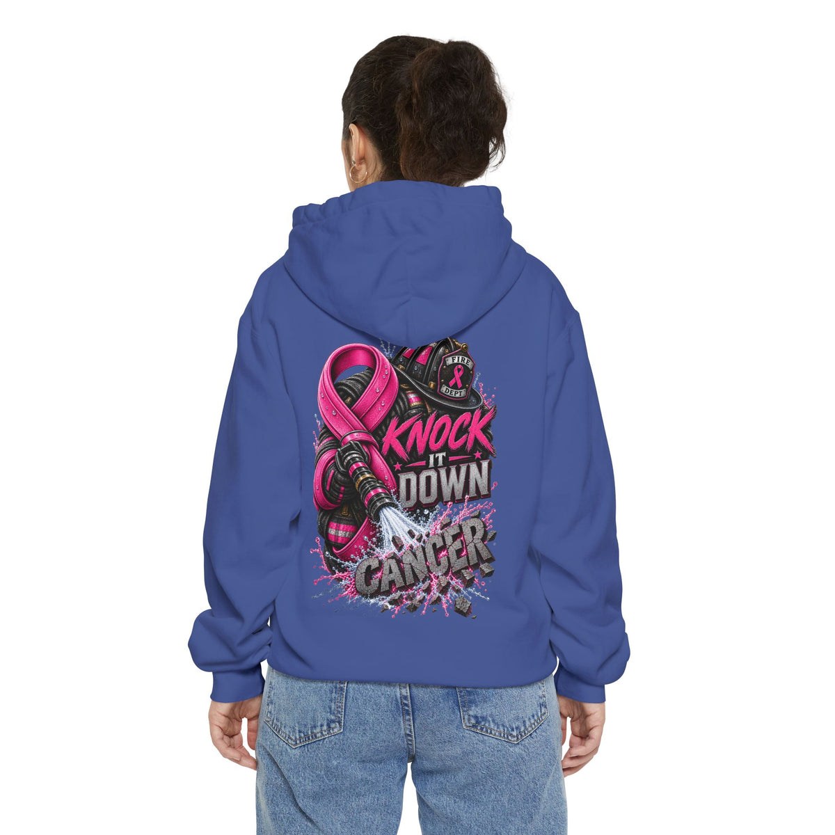 Breast Cancer Awareness  Firefighter Edition Knock it Down