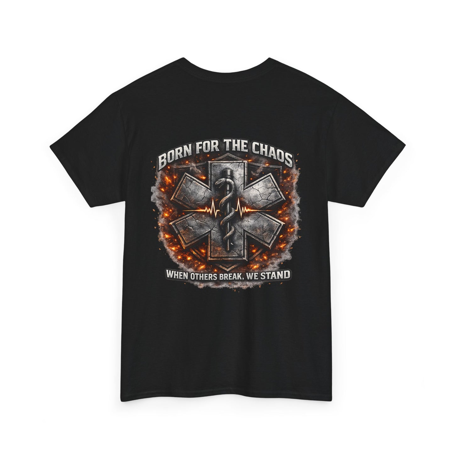 Born for Chaos Paramedic EMT T-Shirt — First Responder Gift
