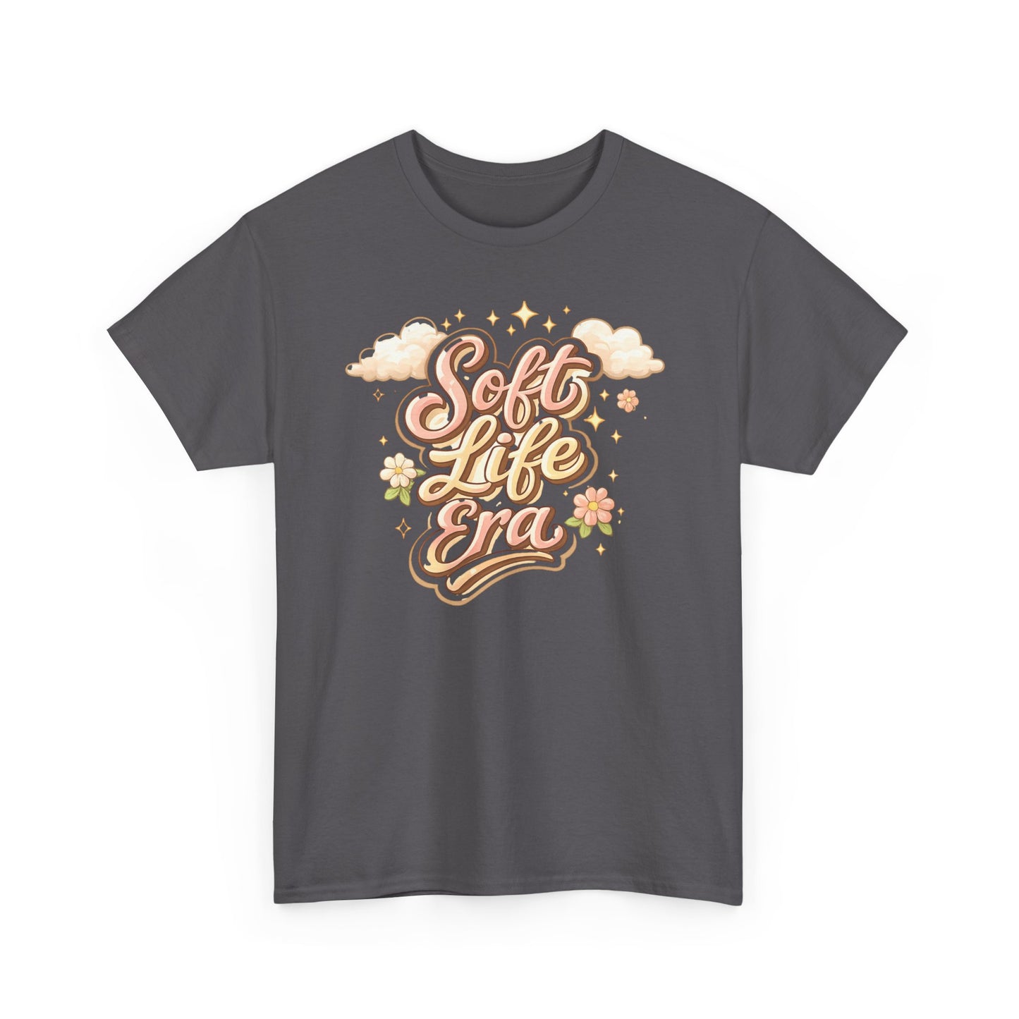 Soft Life Era Graphic Tee | Aesthetic Soft Girl Vintage Self Care Shirt