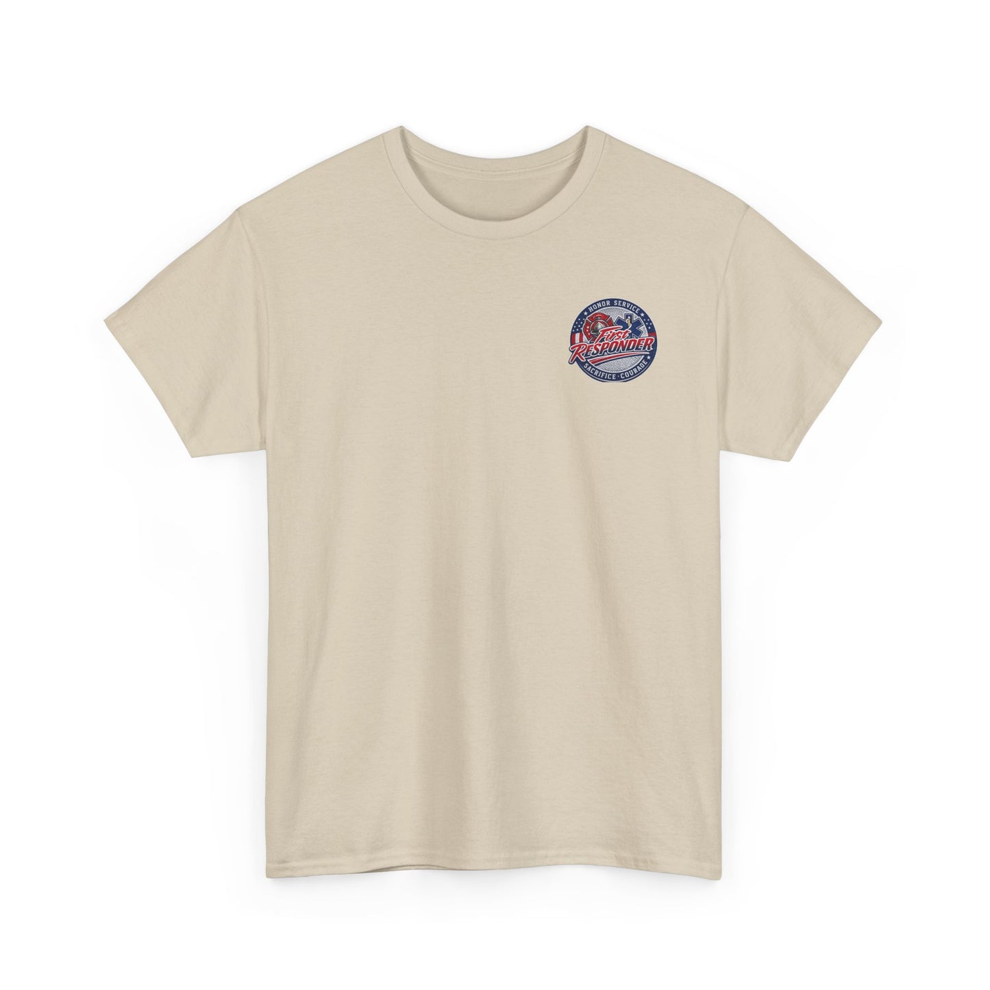 First Responder Tee — "Admit Nothing, Document Everything" Firefighter EMT Police Paramedic Shirt