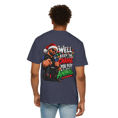 Funny Paramedic Christmas Shirt, Keep the Change You Filthy Animal, EMS Holiday Sweatshirt, EMT Gift, First Responder Christmas Apparel