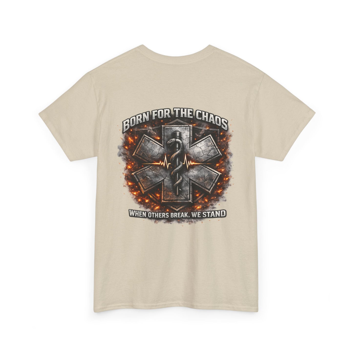 Born for Chaos Paramedic EMT T-Shirt — First Responder Gift