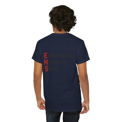 EMT Paramedic Tee — "Emotionally Mentally Spent" EMS Shirt