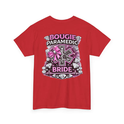 Bougie Paramedic Bride T-Shirt — EMS First Responder Bride Gift