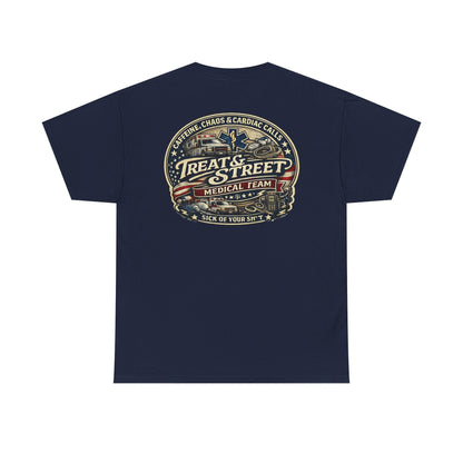 Treat & Street Medical Team First Responders T-Shirt | Firefighter Police EMS