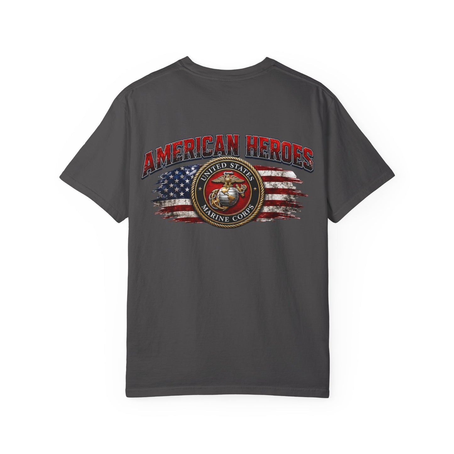 USMC 'American Heroes' Garment-Dyed T-Shirt