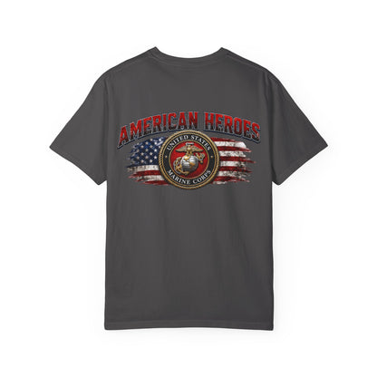USMC 'American Heroes' Garment-Dyed T-Shirt