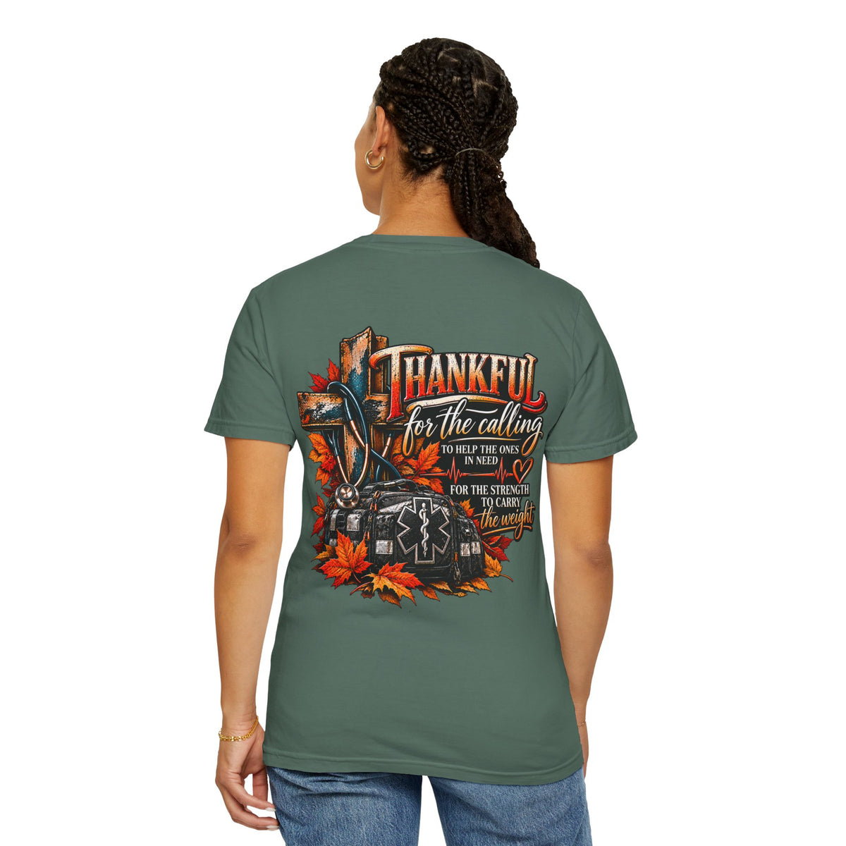 Thankful for the Calling | EMS Faith & Thanksgiving T-Shirt