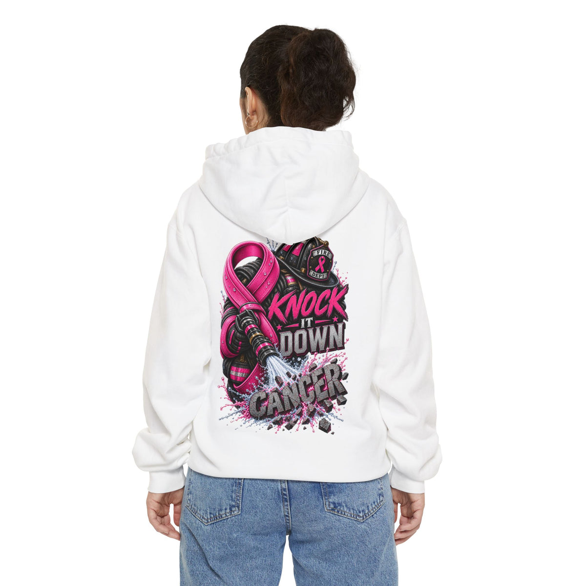Breast Cancer Awareness  Firefighter Edition Knock it Down
