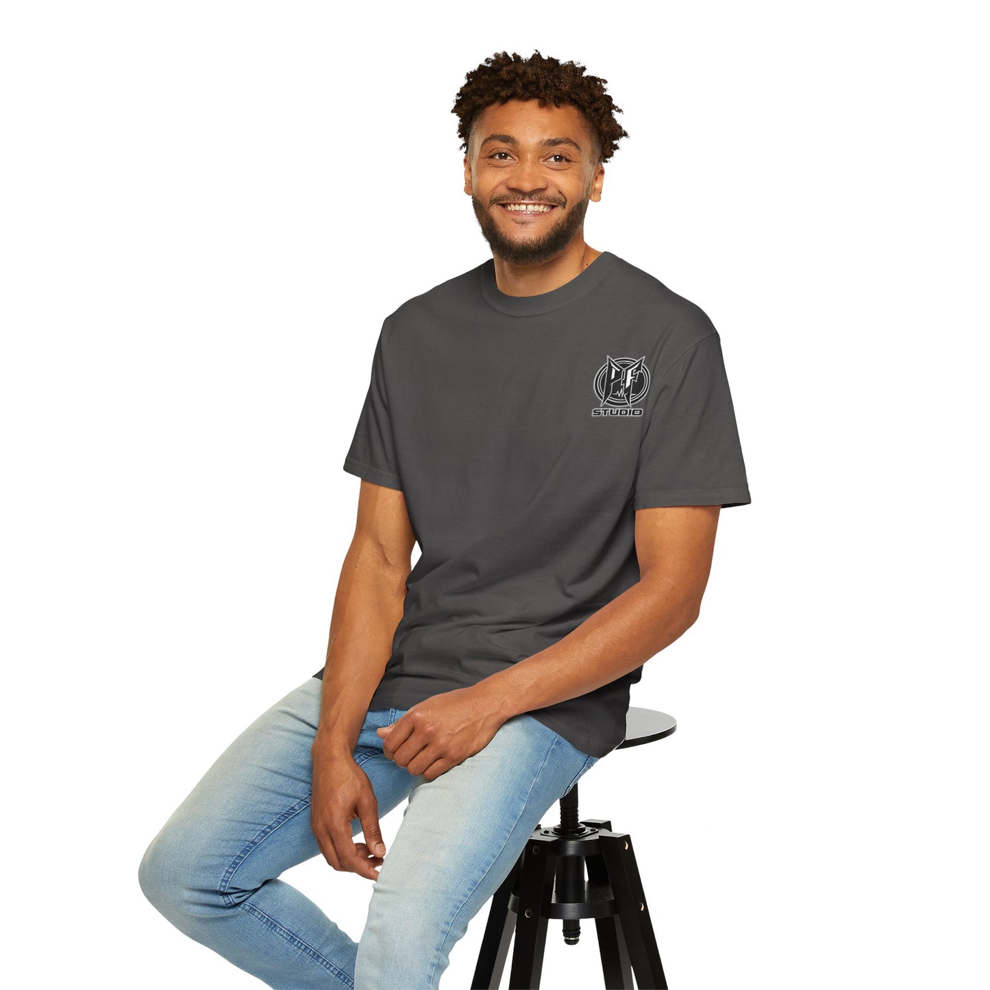 Firefighter Tribute T-Shirt — "343 Never Forget" Fire Rescue Back Design