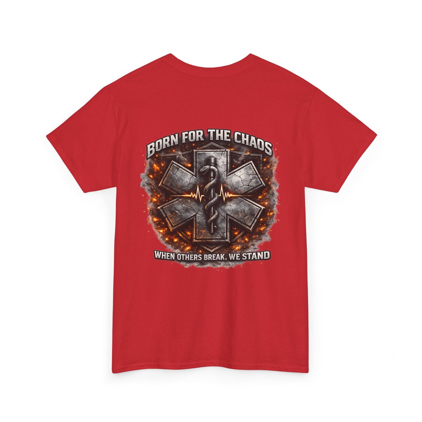 Born for Chaos Paramedic EMT T-Shirt — First Responder Gift