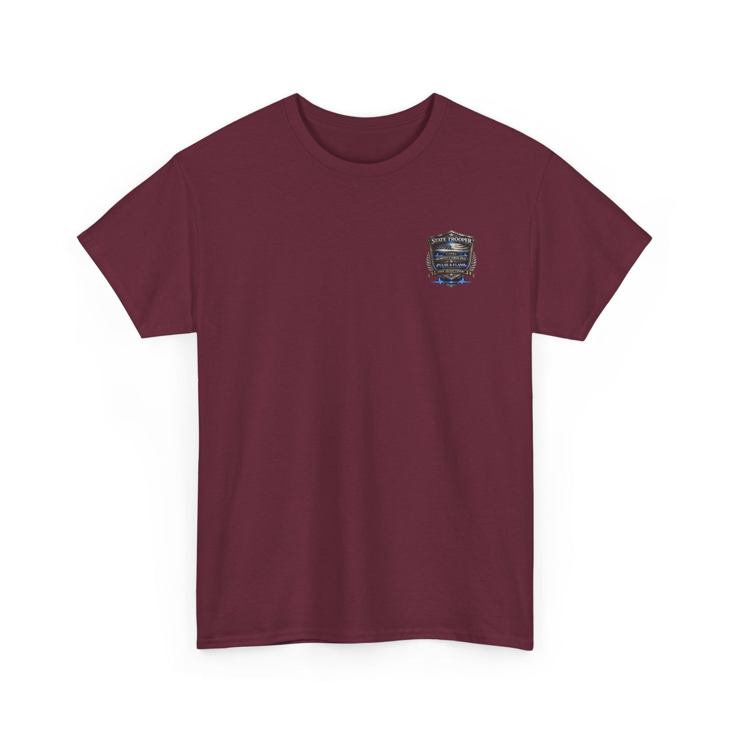 North Carolina State Trooper Memorial T-Shirt — Badge Tribute