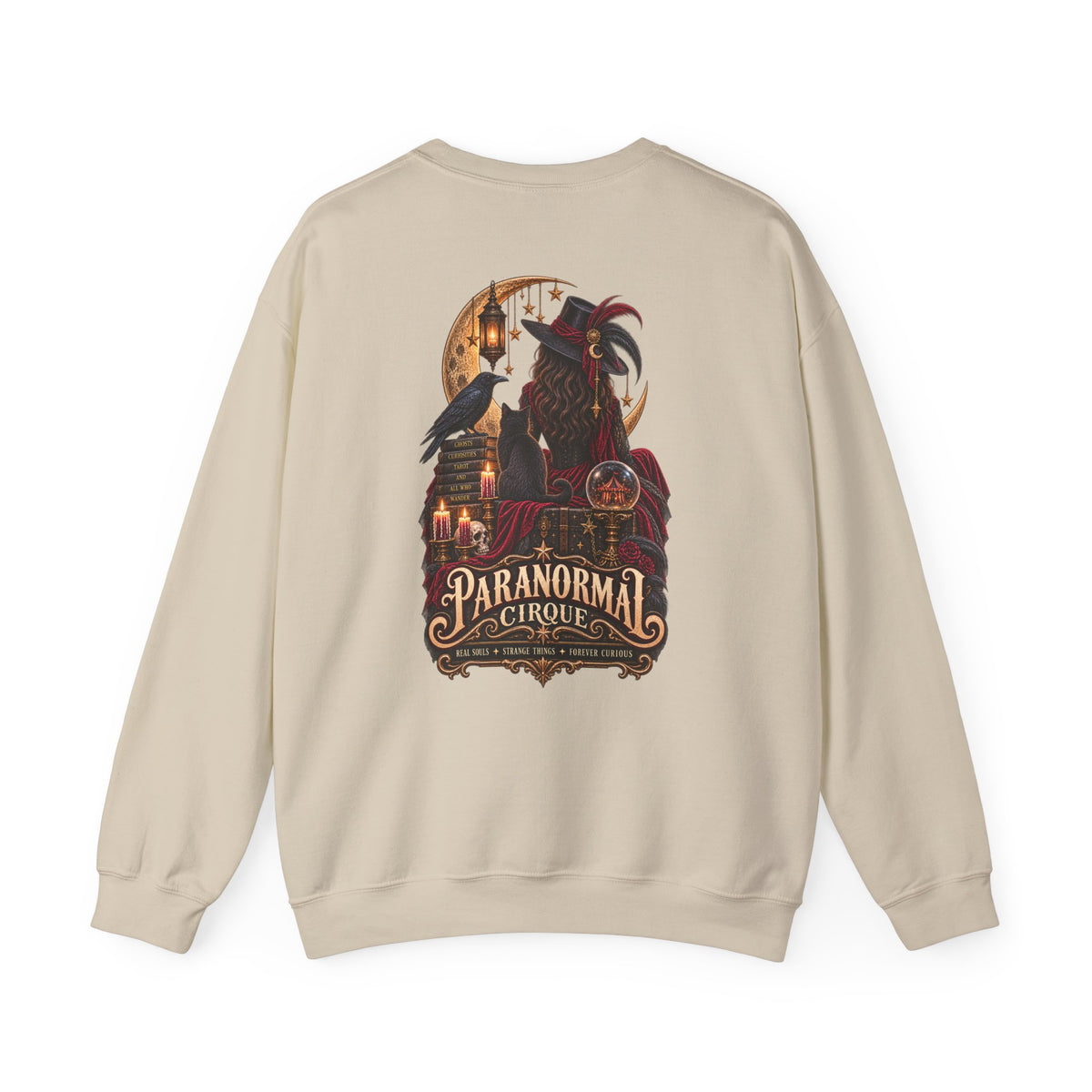 Paranormal Cirque | Real Souls, Strange Things & Forever Curious Gothic Shirt