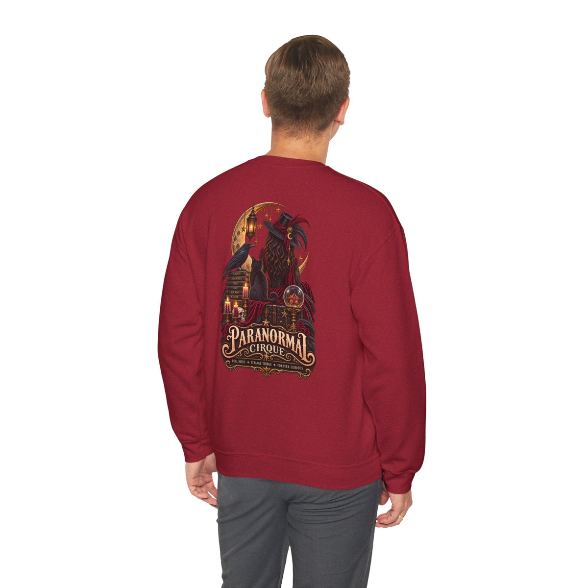 Paranormal Cirque | Real Souls, Strange Things & Forever Curious Gothic Shirt