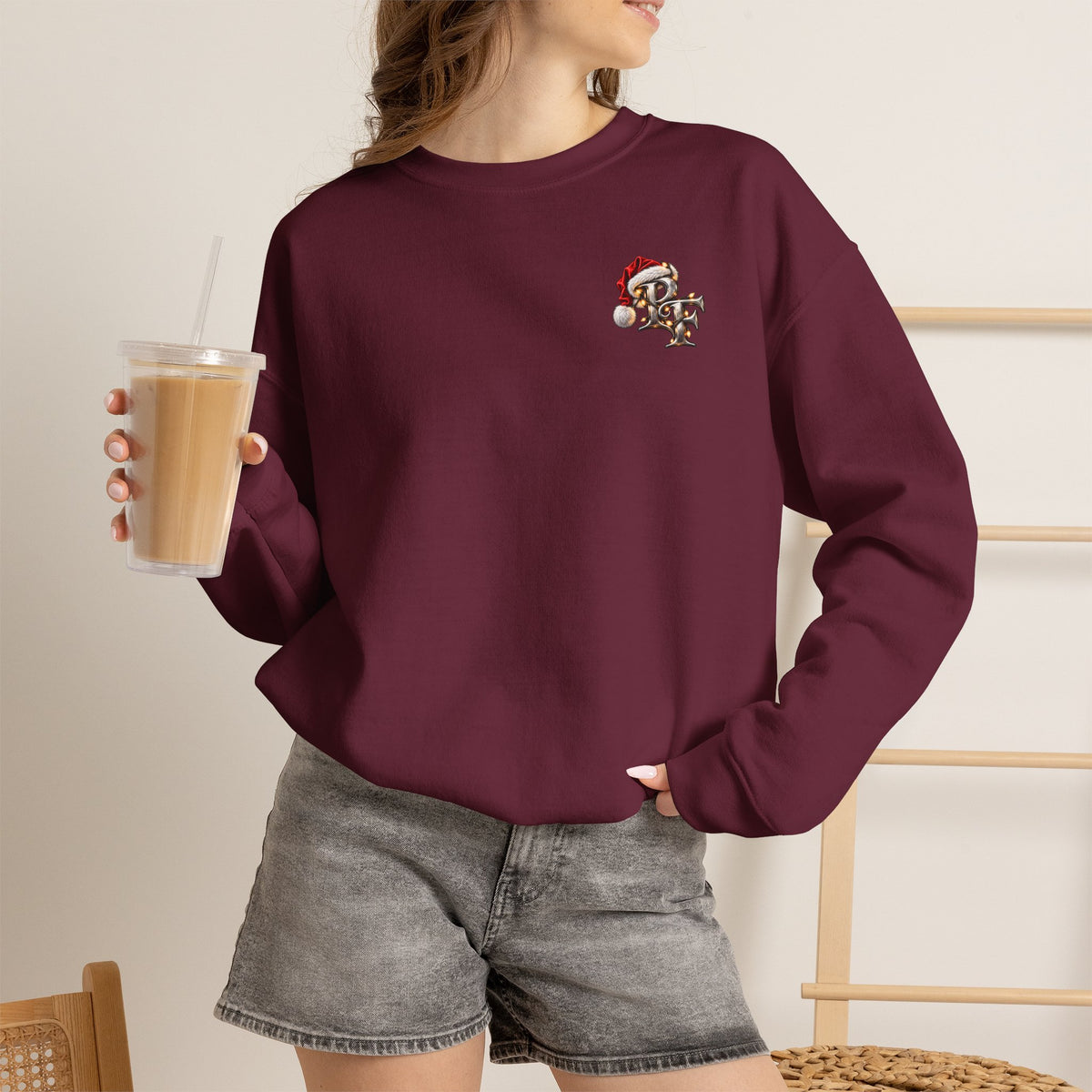 Dead Inside Festive Outside EMS Christmas Sweatshirt, Funny Paramedic Gift, EMT Holiday Crewneck, First Responder Dark Humor