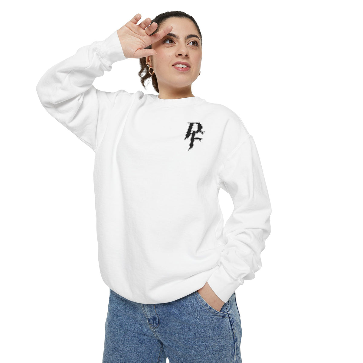 Apprehending a cure Breast Cancer Awareness Sweatshirt  LEO edition