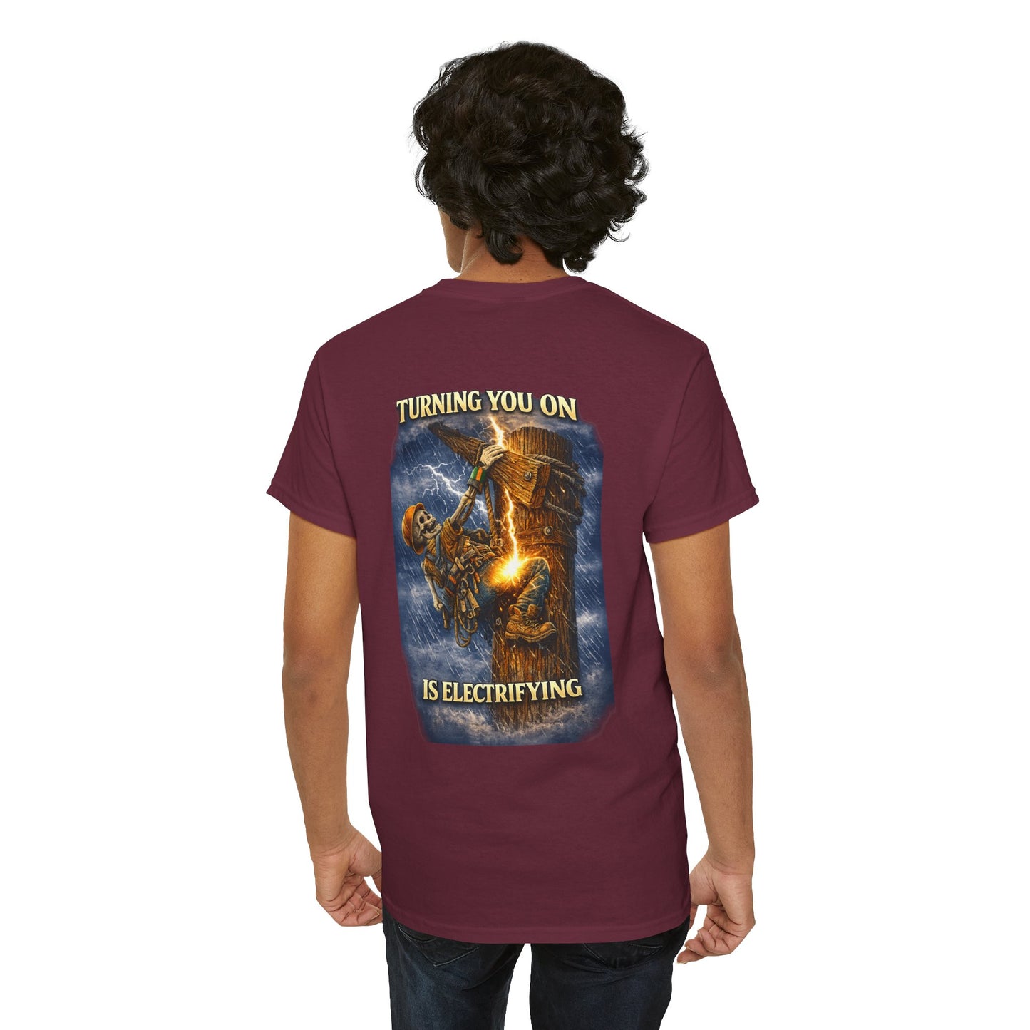 Lineman Tee Shirt — Proud Lineman Workwear Tee