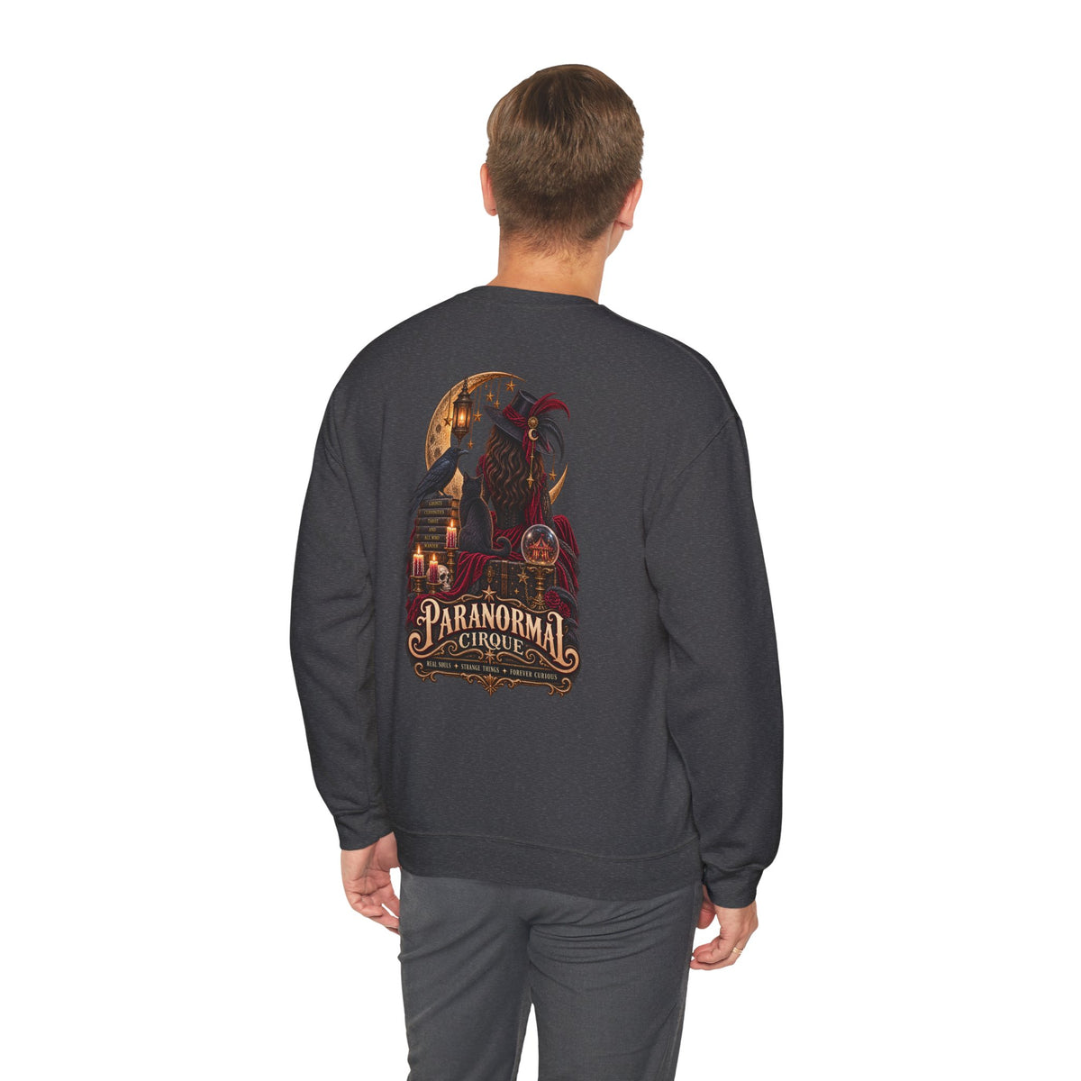 Paranormal Cirque | Real Souls, Strange Things & Forever Curious Gothic Shirt