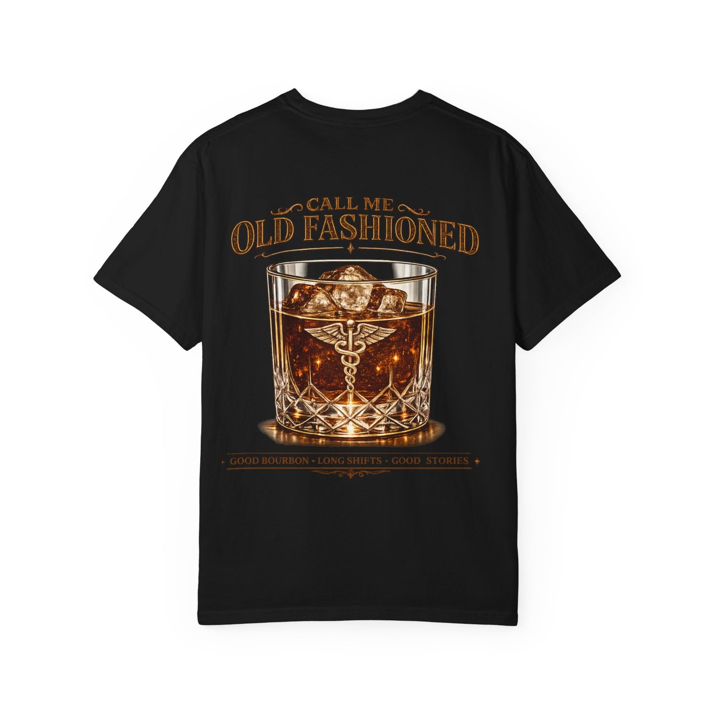 Old Fashioned Whiskey T-Shirt — Vintage Cocktail Graphic Tee