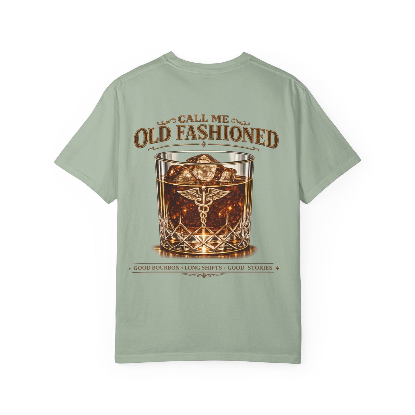 Old Fashioned Whiskey T-Shirt — Vintage Cocktail Graphic Tee