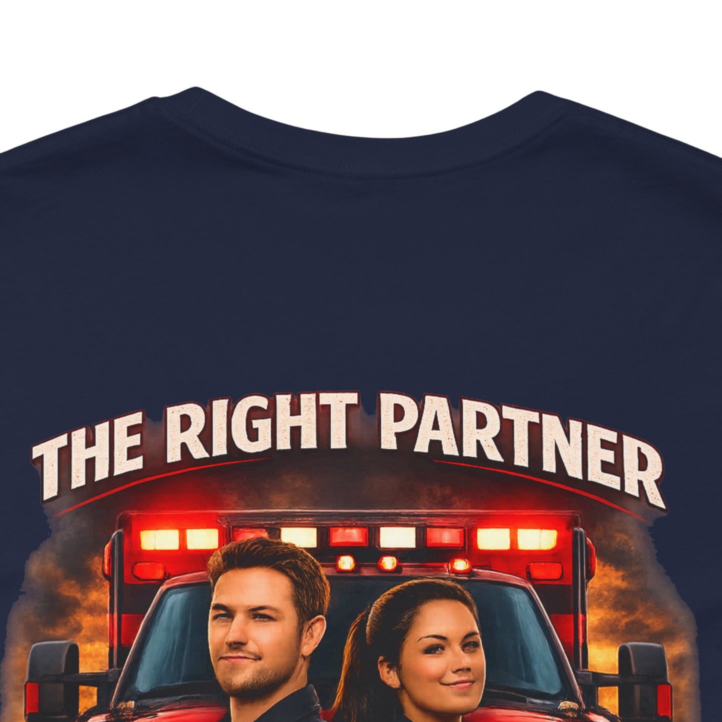 First Responder Tribute T-Shirt — Paramedic, Law Enforcement & Firefighter Partner Tee