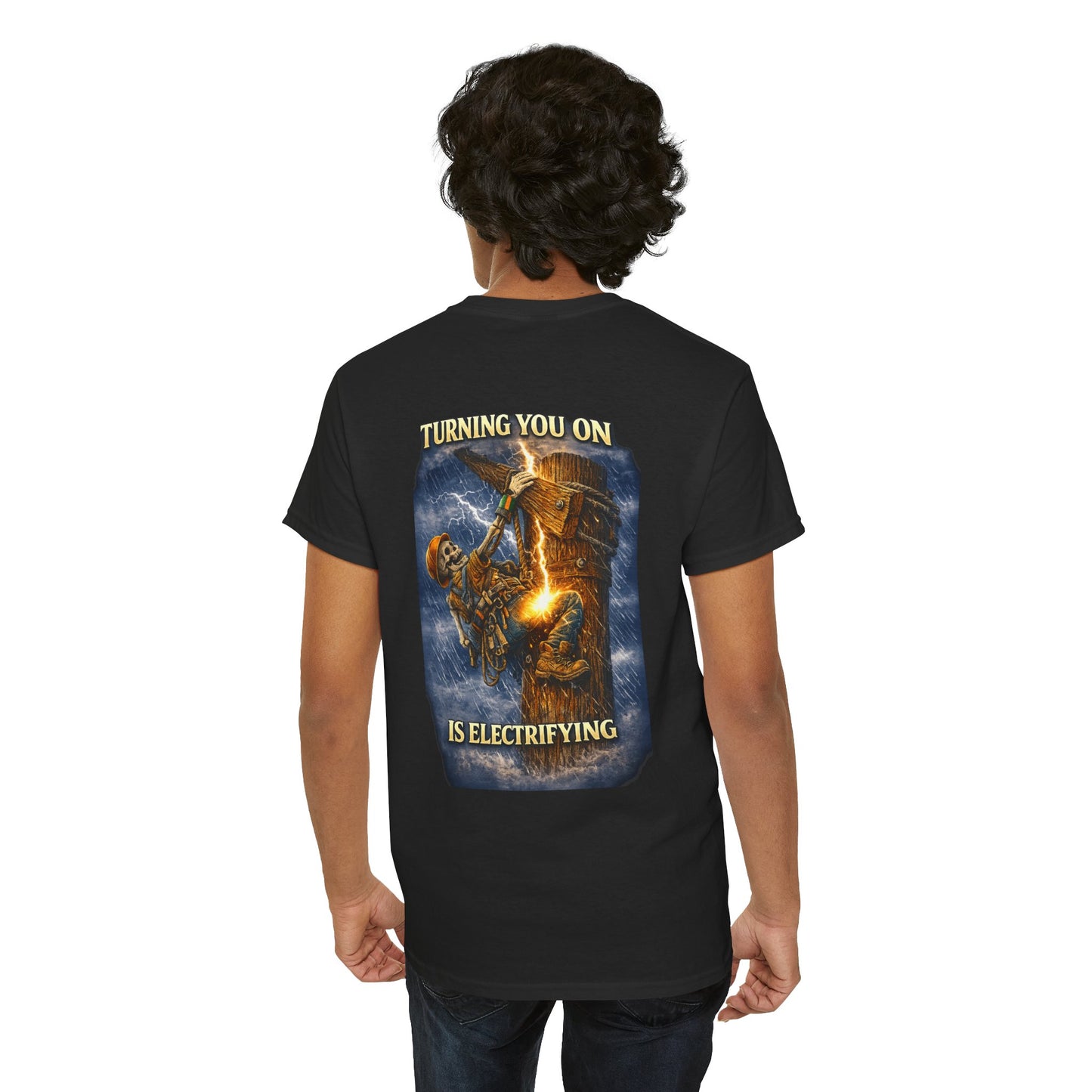 Lineman Tee Shirt — Proud Lineman Workwear Tee