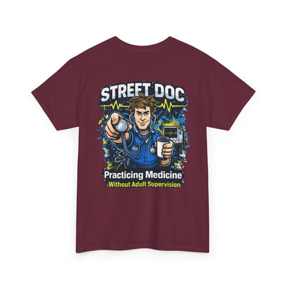 Paramedic Street Doc T-Shirt — We Do It All Tee for First Responders