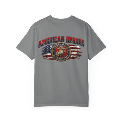 USMC 'American Heroes' Garment-Dyed T-Shirt