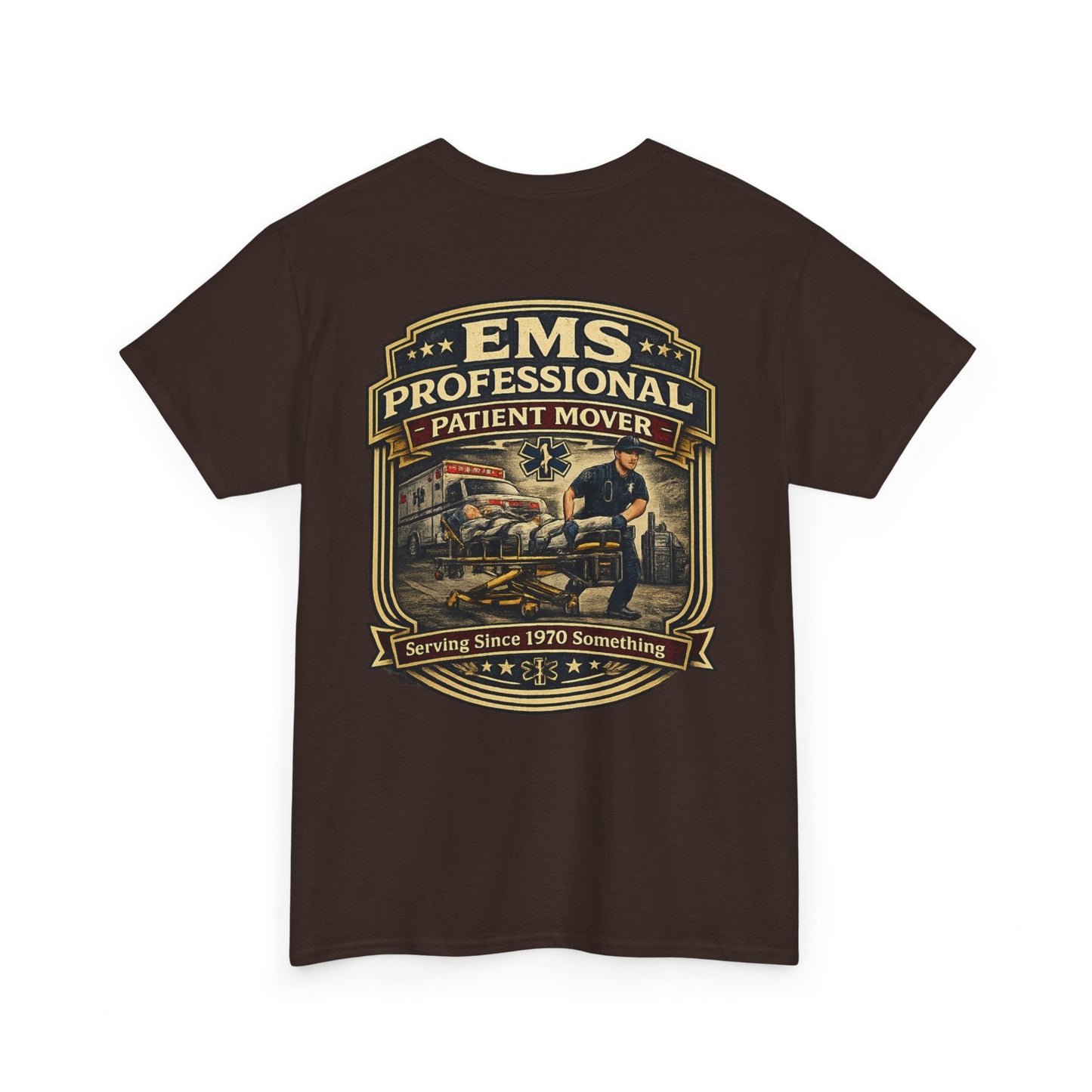 Paramedic EMT Funny 'Professional Patient Mover' T-Shirt