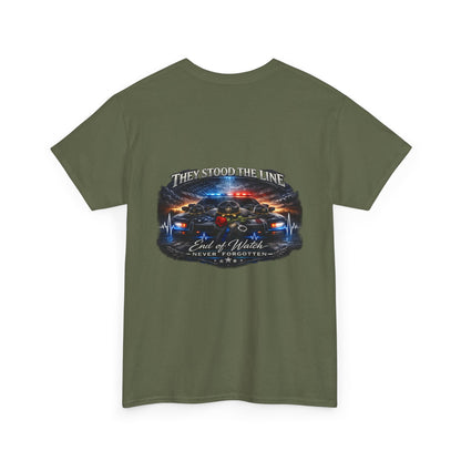 North Carolina State Trooper Memorial T-Shirt — Badge Tribute