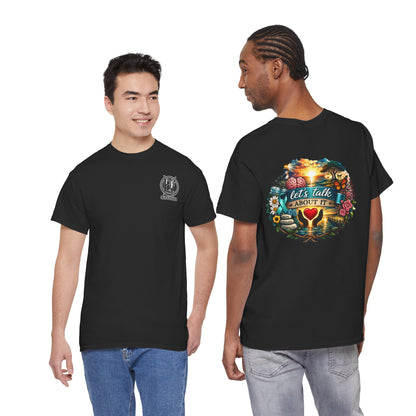 Let’s Talk About It Mental Health Awareness T-Shirt  You Are Not Alone Inspirational Tee Depression, Anxiety, PTSD