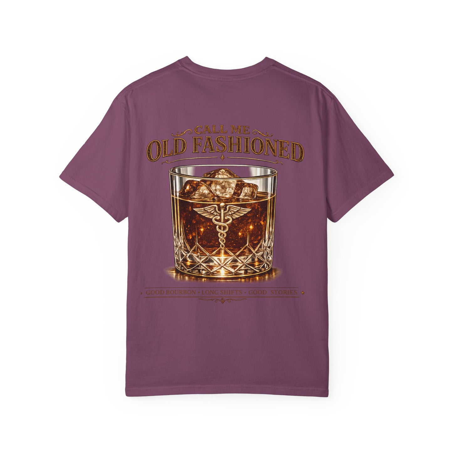 Old Fashioned Whiskey T-Shirt — Vintage Cocktail Graphic Tee