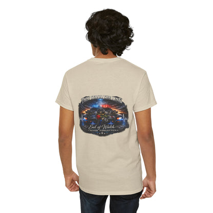 North Carolina State Trooper Memorial T-Shirt — Badge Tribute