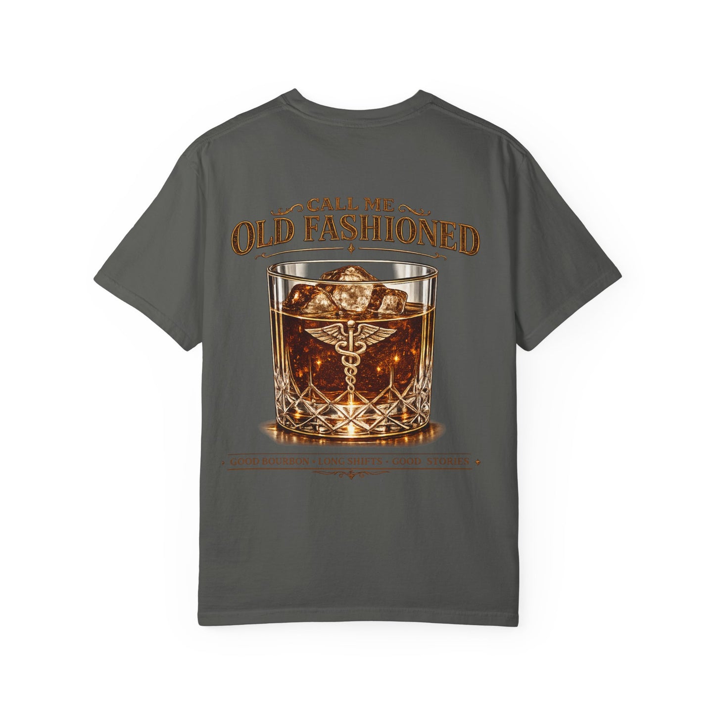 Old Fashioned Whiskey T-Shirt — Vintage Cocktail Graphic Tee
