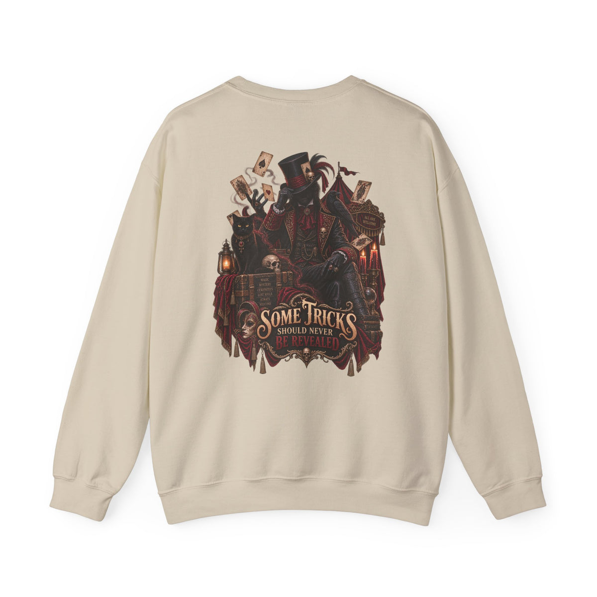 Some Tricks Should Never Be Revealed | Haunted Magician Gothic Circus Shirt