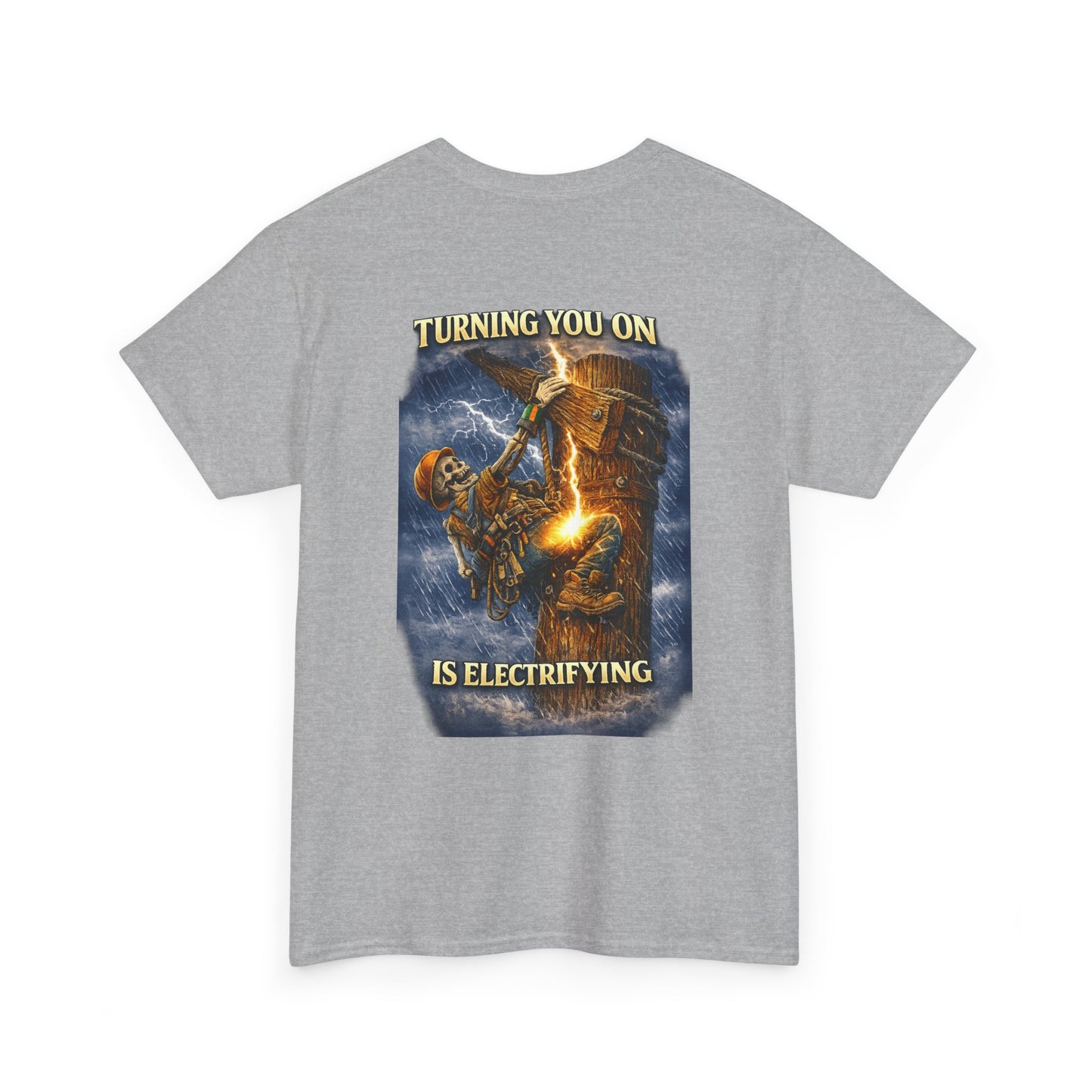Lineman Tee Shirt — Proud Lineman Workwear Tee