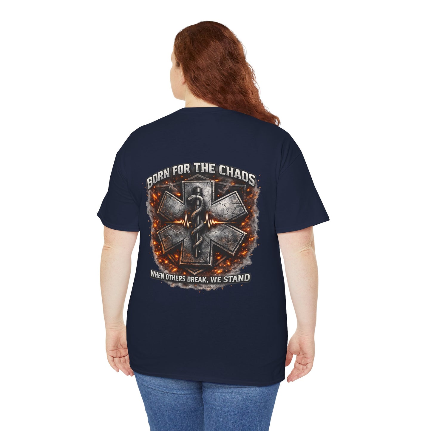 Born for Chaos Paramedic EMT T-Shirt — First Responder Gift