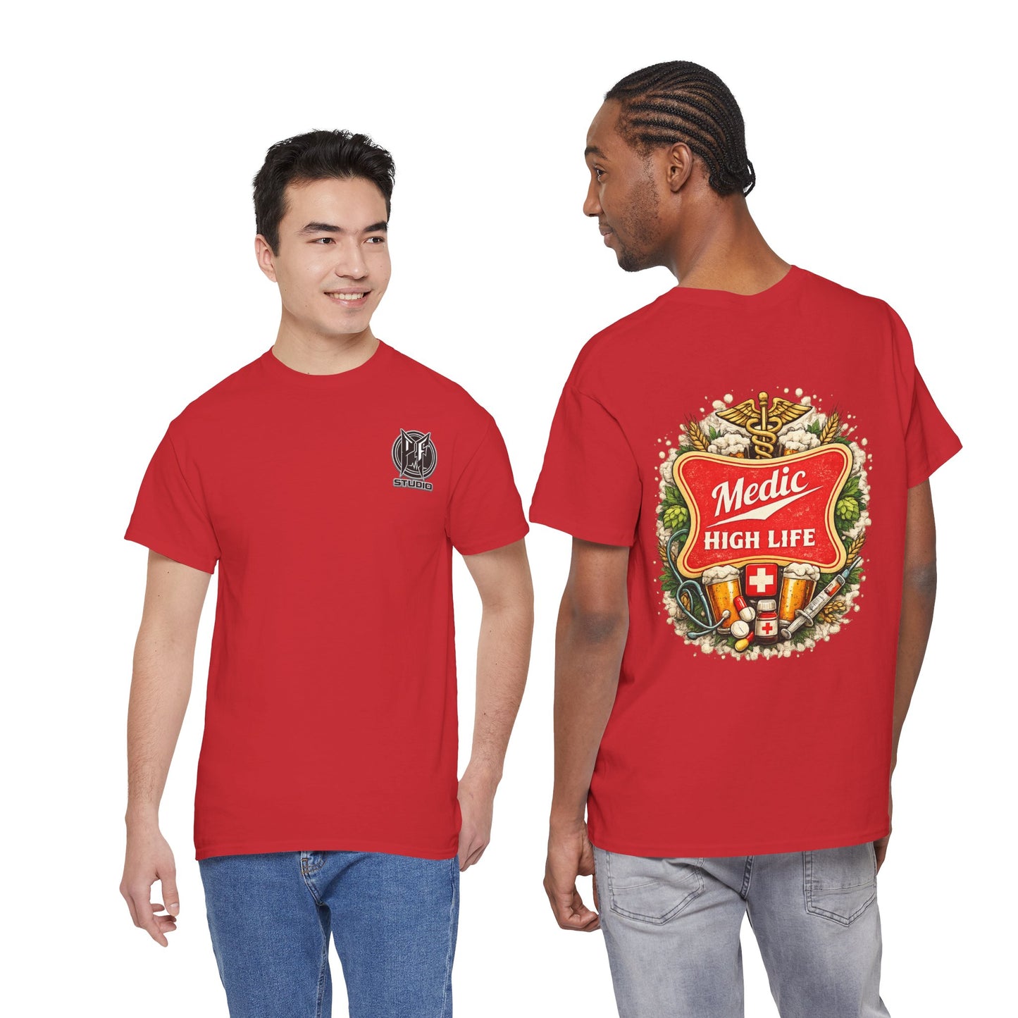 Paramedic High Life Tee — Funny EMS First Responder T-Shirt