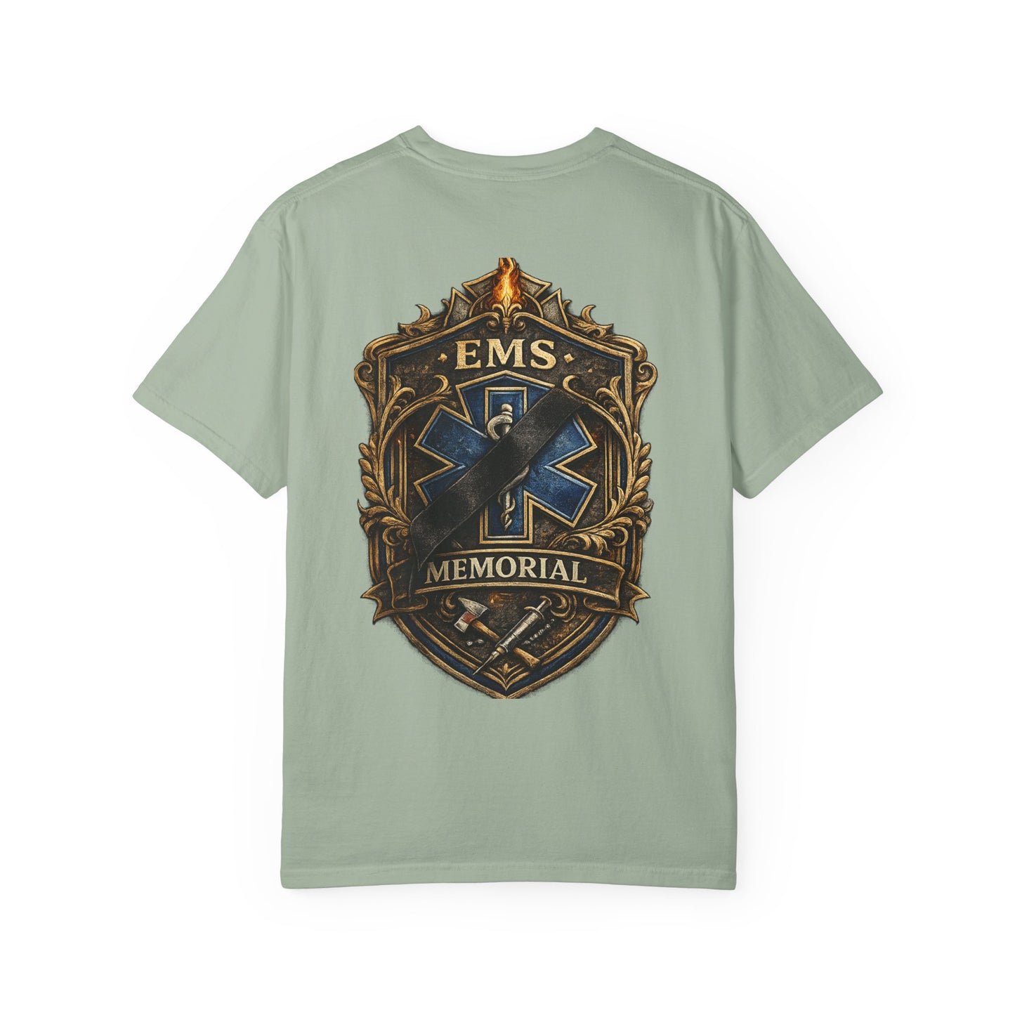 EMS Fallen Tribute T-Shirt — First Responders Memorial Tee