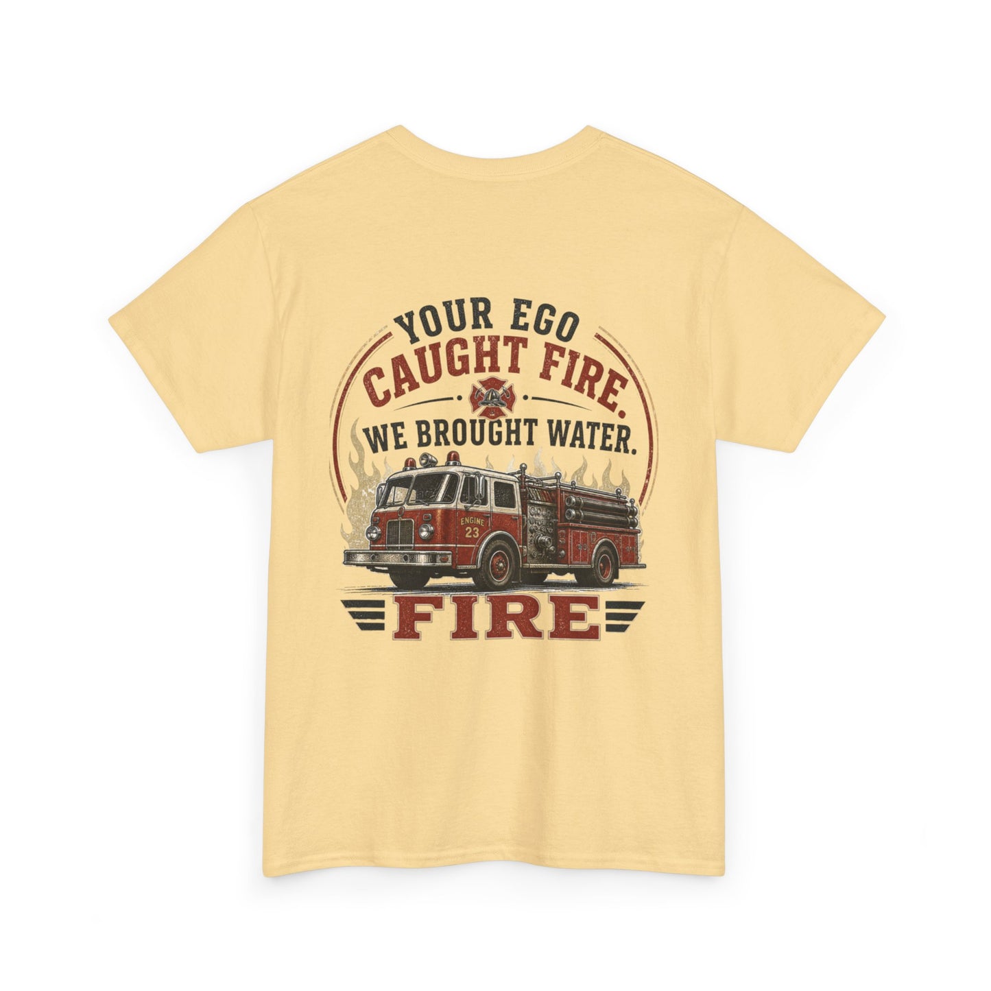 Vintage Firefighter Tee | Retro Fire Dept Shirt