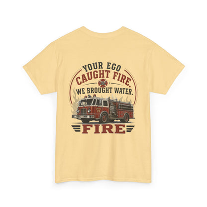 Vintage Firefighter Tee | Retro Fire Dept Shirt