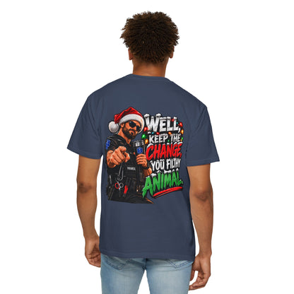 Funny Paramedic Christmas Shirt, Keep the Change You Filthy Animal, EMS Holiday Sweatshirt, EMT Gift, First Responder Christmas Apparel