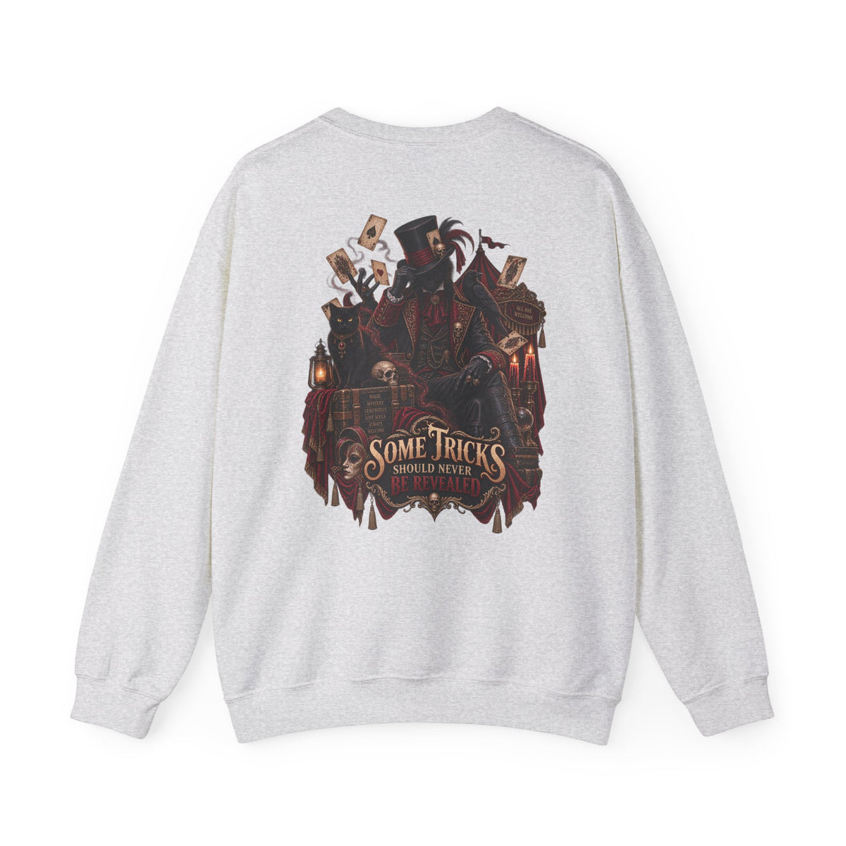 Some Tricks Should Never Be Revealed | Haunted Magician Gothic Circus Shirt