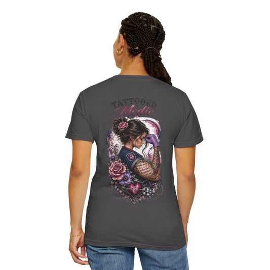 Tattooed Medic T-Shirt — "She Wears Her Heart on Her Sleeve"